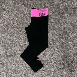 Victoria’s Secret PINK “Mean Girls” Theme Yoga Leggings HTF/RARE
